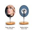 Beauty Products bamboo oval Stand Mirrors